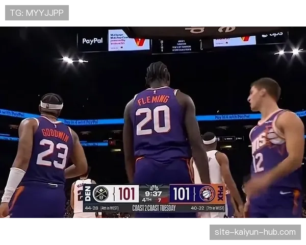 埃文·莫布里挡拆制造错位，对抗约基奇护筐较上季增强