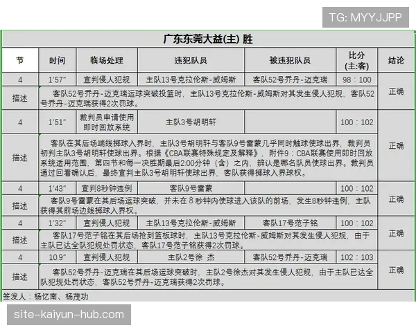 裁判报告核心内容与判罚后处理流程解析